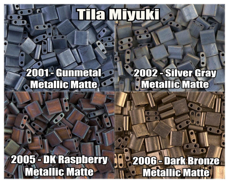 Miyuki Tila, 5g, TL2001, TL2002, TL2005, TL2006 - The Argus Collection