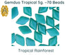 Gemduo Beads by Matubo, Tropical Collection, 10g - The Argus Collection