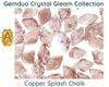 Gemduo Beads by Matubo, Copper Splash Collection, 10g - The Argus Collection