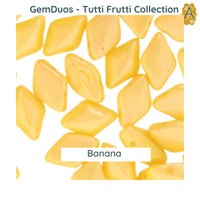 Gemduo Beads by Matubo, Tutti Frutti Collection, 10 g - The Argus Collection