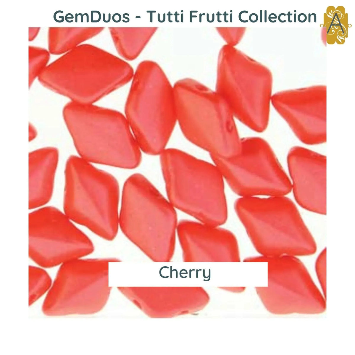 Gemduo Beads by Matubo, Tutti Frutti Collection, 10 g - The Argus Collection