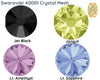 Crystal Mesh, 40001 Crystal Mesh, Strass Mesh, 18 Colors, Not Hot Fix, Sold by the Inch - The Argus Collection