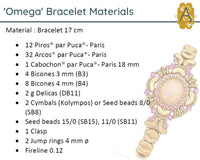 Omega Bracelet Pattern par Puca - The Argus Collection