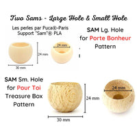 Sam Small or Large Hole Support Base, par Puca - The Argus Collection