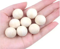 18mm Wood Ball 2 Pieces - The Argus Collection