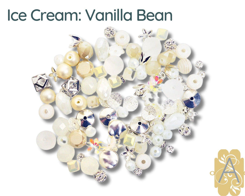 Mini Mix Beads, Ice Cream Collection by Jesse James Beads. Youre Goin to Love Vanilla Bean! - The Argus Collection