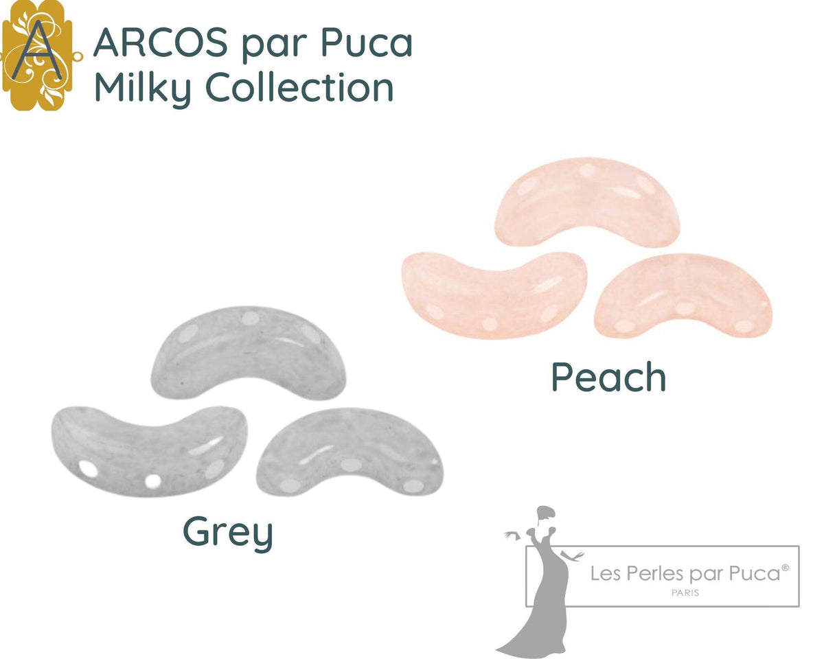 Arcos par Puca (30 Beads) Milky Collection - The Argus Collection