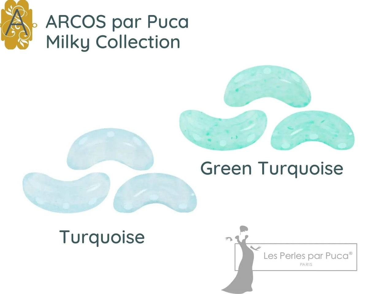 Arcos par Puca (30 Beads) Milky Collection - The Argus Collection