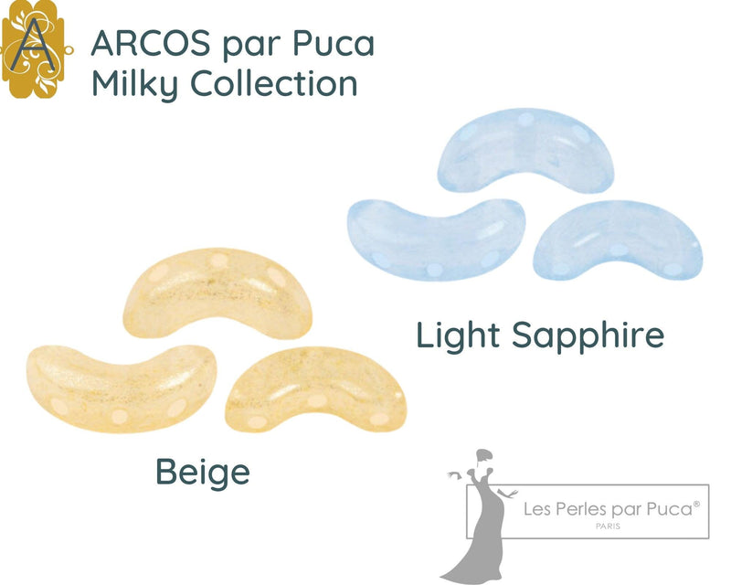 Arcos par Puca (30 Beads) Milky Collection - The Argus Collection