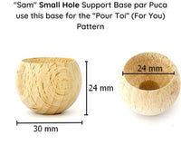 Sam Small or Large Hole Support Base, par Puca - The Argus Collection