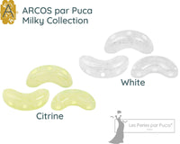 Arcos par Puca (30 Beads) Milky Collection - The Argus Collection