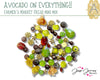 Farmers Market Fresh! Avocado on Everything Mini Mix by Jesse James Beads. Yes Please! - The Argus Collection