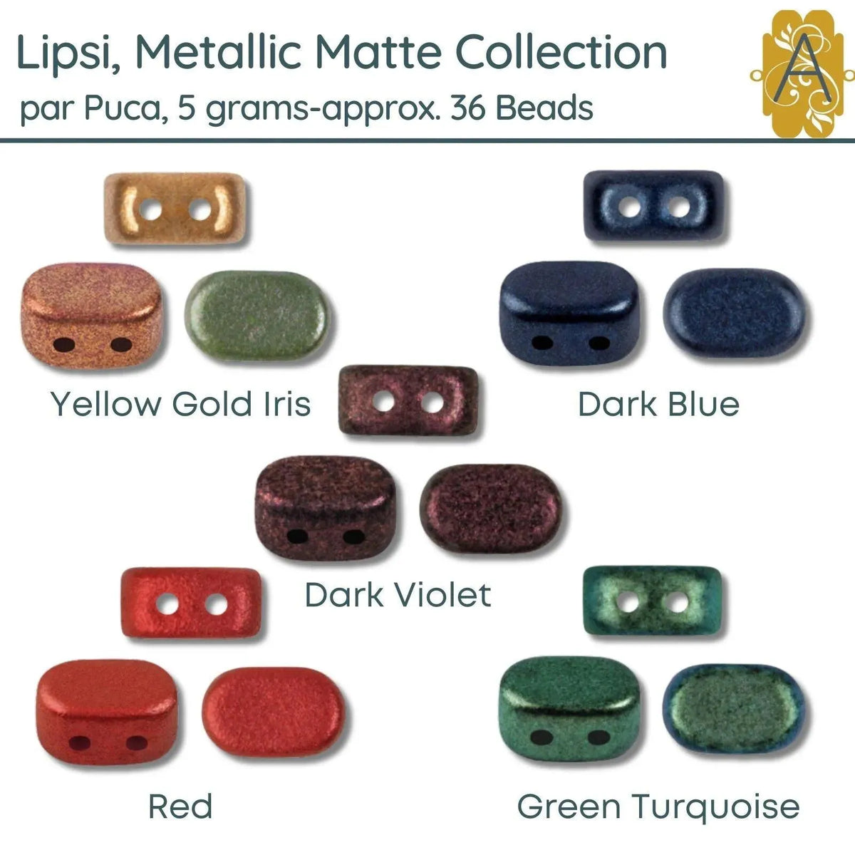 Lipsi par Puca 5g Metallic Matte Collection - The Argus Collection