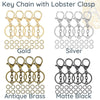 Keychain with Lobster Clasp - The Argus Collection