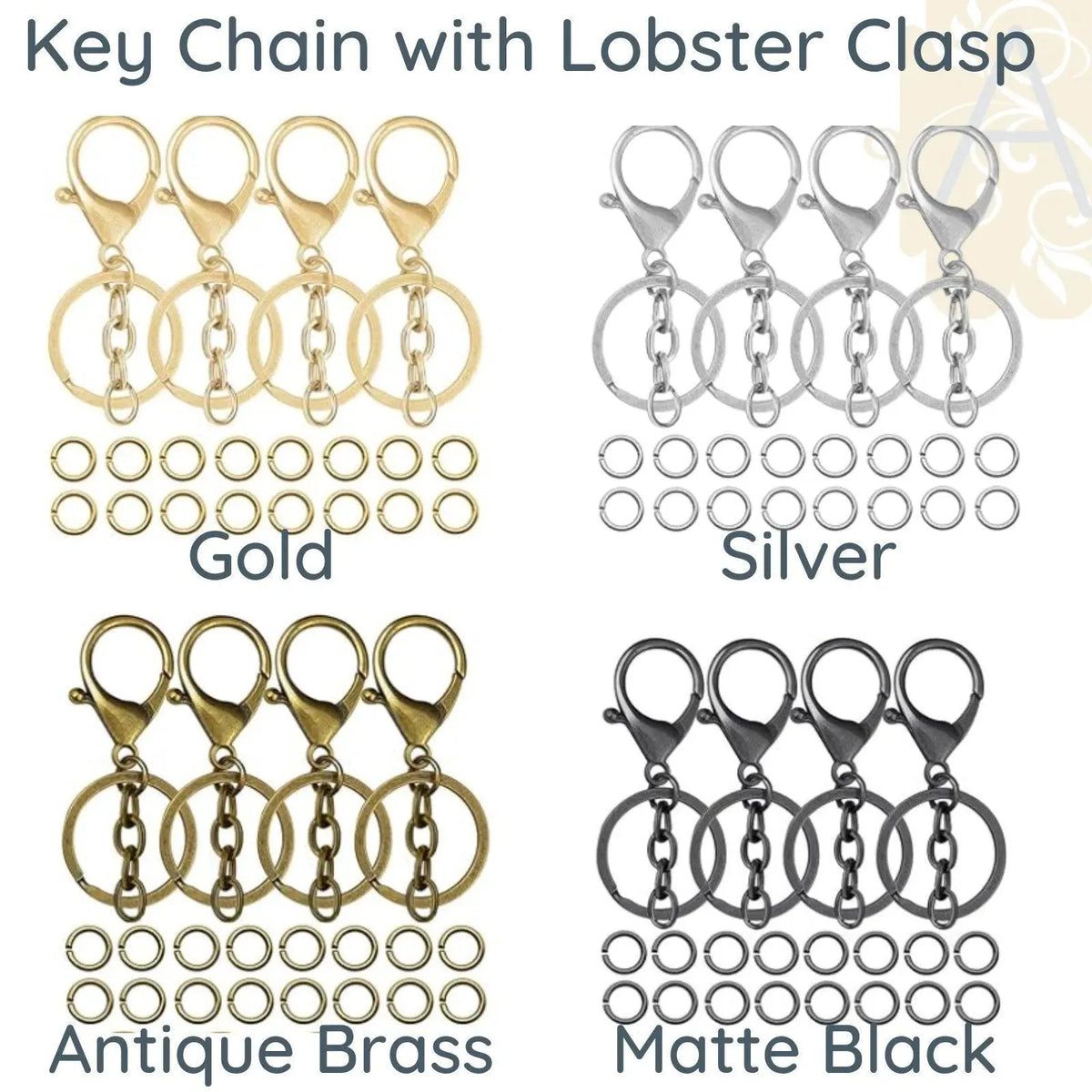 Keychain with Lobster Clasp - The Argus Collection