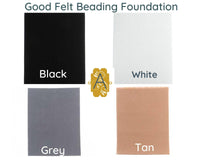 GOOD FELT, 19 Colors!, Beading Foundation, 100% Polyester Felt, for Beading, Bead Embroidery, Mixed Media, Sewing, 1 Sheet per Order - The Argus Collection