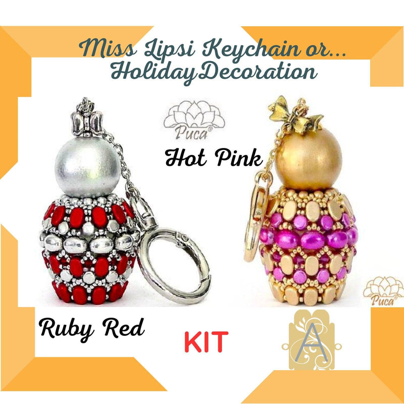 Miss Lipsi Key Chain or Decoration Kit - The Argus Collection