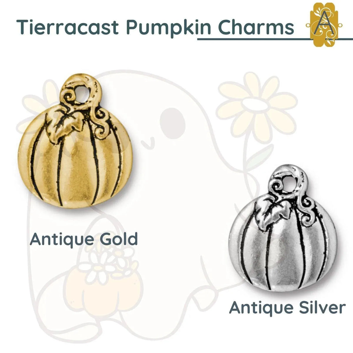 Pumpkin Charms and Dangles, TierraCast - The Argus Collection