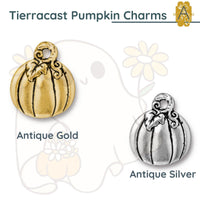 Pumpkin Charms and Dangles, TierraCast - The Argus Collection