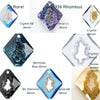 Brilliance Crystal Growing Rhombus Fancy Stones 6926 - The Argus Collection