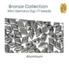 Mini Gemduo Beads, 5g., Bronze Collection, 5 Colors - The Argus Collection