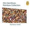 Mini Gemduos Beads, 5g., Rainbow Collection, 3 Colors - The Argus Collection