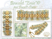 Emie Bracelet Pattern par Puca - The Argus Collection