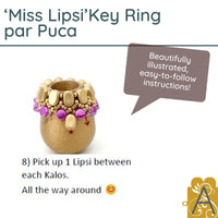 Miss Lipsi Key Chain or Decoration Kit - The Argus Collection