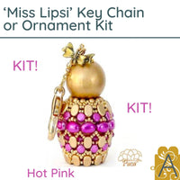 Miss Lipsi Key Chain or Decoration Kit - The Argus Collection