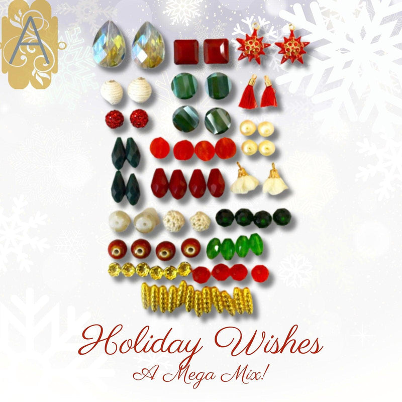 Holiday Wishes, a Mega Bead Mix by Jesse James Beads, Just in Time for Holiday Beading! - The Argus Collection