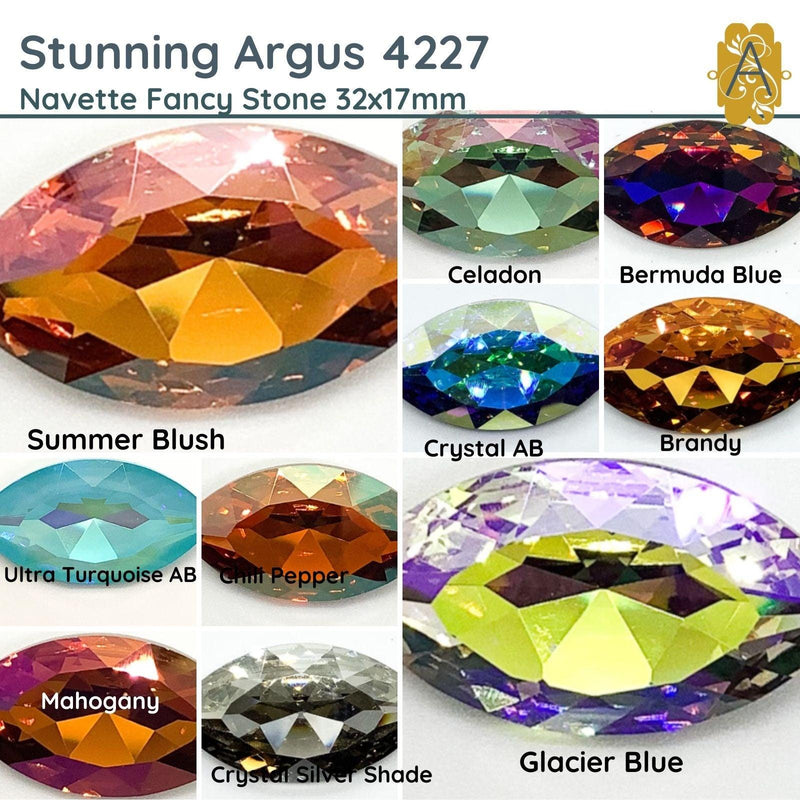 Brilliance Navette Fancy Stones 4227, Regular & Custom Coatings - The Argus Collection