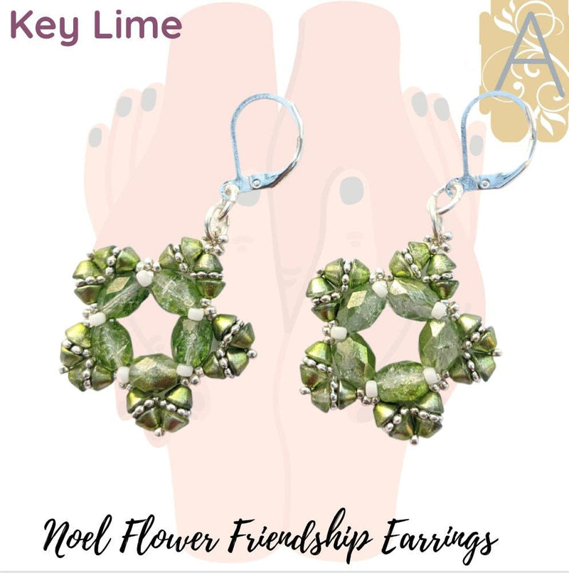 Noel Flower Friendship Earrings Kit - The Argus Collection