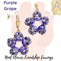 Noel Flower Friendship Earrings Kit - The Argus Collection