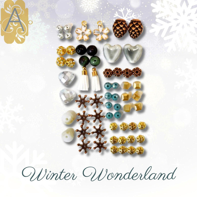 Winter Wonderland, a Design Elements Bead Mix by Jesse James Beads - The Argus Collection