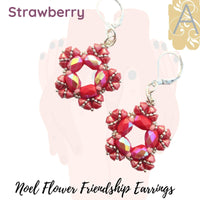 Noel Flower Friendship Earrings Kit - The Argus Collection