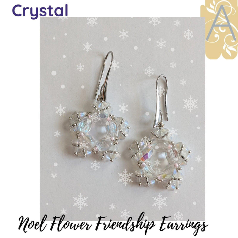 Noel Flower Friendship Earrings Kit - The Argus Collection