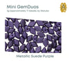 Mini Gemduo Beads, 5g., Metallic Suede Collection 2 Colors - The Argus Collection