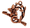 Jasmine Star, Bronze Line Toggle Clasp, 15mm - The Argus Collection