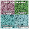 Miyuki Bugles #2 Size 6mm, BGL2-410FR, BGL2-411, BGL2-412, BGL2-412FR - The Argus Collection