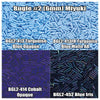 Miyuki Bugles #2 Size 6mm, BGL2-413, BGL2-413FR, BGL2-414, BGL2-452 - The Argus Collection