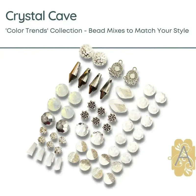 Color Trends Two, Assorted Mixes by Jesse James Beads. Wanderlust, Ocean, Crystal Cave Combinations. Beading Made Simple! - The Argus Collection