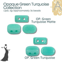 Lipsi par Puca 5g Green Turquoise Collection - The Argus Collection