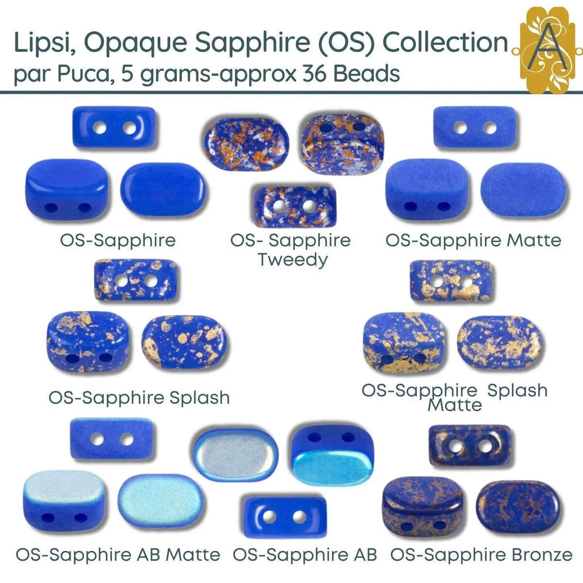 Lipsi par Puca 5g Sapphire Collection - The Argus Collection