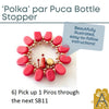 Polka Bottle Stopper Pattern par Puca - The Argus Collection