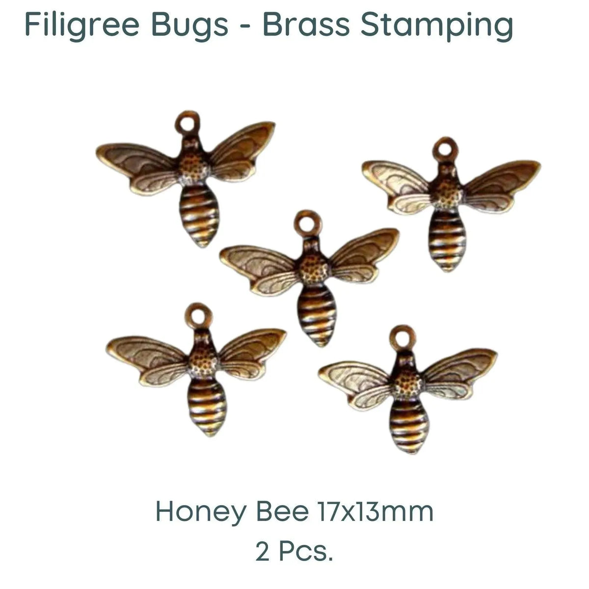 Filigree Collection, Bugs, Bees and Dragonflies, Charms - The Argus Collection