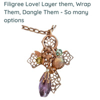 Filigree Collection, Bugs, Bees and Dragonflies, Charms - The Argus Collection