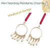 Mini Teardrop Pendants, Dangles or Charms (12 Pieces) - The Argus Collection