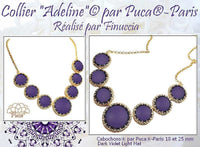 Cabochons par Puca, 18 or 25mm, Light Matte Collection - The Argus Collection