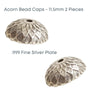 Acorn Caps, Nunn Design, 3 Finishes, 2 Pieces - The Argus Collection