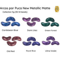 Arcos par Puca, Metallic Matte Collection - The Argus Collection